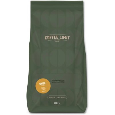 Coffee Limit Brazil Cerrado zrnková 1 kg – Hledejceny.cz