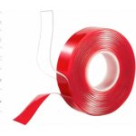 Escape6 Oboustranně lepící páska 19 mm × 5 m × 1 mm transparentní – Zboží Mobilmania