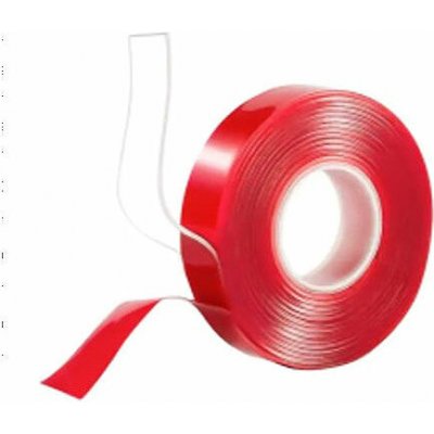 Escape6 Oboustranně lepící páska 19 mm × 5 m × 1 mm transparentní – Zboží Mobilmania