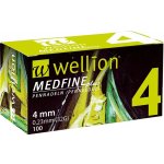 Wellion jehly MEDFINE PLUS 32Gx4 mm 100 ks inz.pera – Sleviste.cz