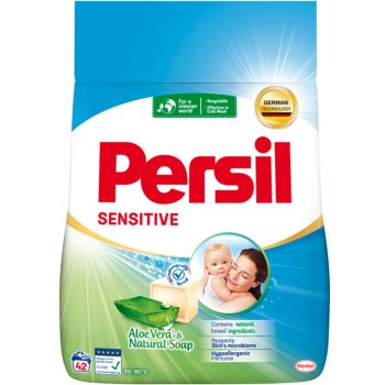 Persil Sensitive pro citlivou pokožku prášek na praní 2,52 kg 42 PD