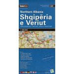 Albánie Sever Albania North mapa 1:200t – Hledejceny.cz