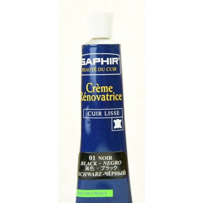 Renovační krém Saphir Renovatrice, 25ml Černá 01 – Zboží Dáma