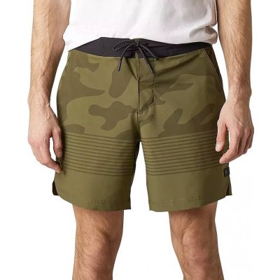 Fox Vzns Camo Hybrid Short Olive Green – Zboží Mobilmania