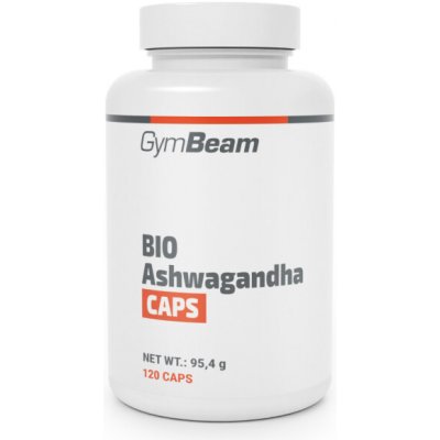 GymBeam BIO Ashwagandha CAPS 120 kapslí – Hledejceny.cz