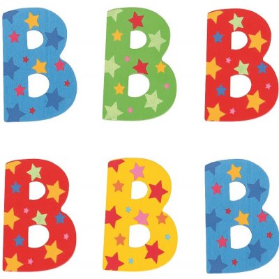 Bigjigs Toys hvězdičkové písmenko B – Zboží Dáma