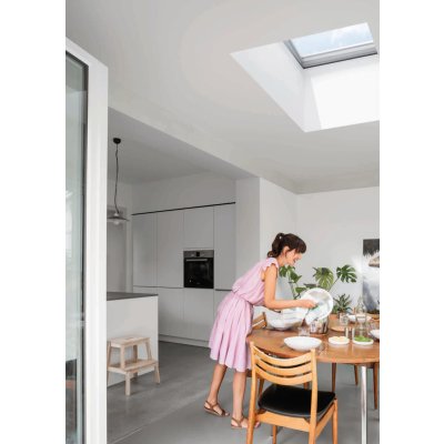 TOSO Fixní světlík pro ploché střechy 80x80 cm – Zboží Mobilmania