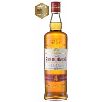 Stará Žitná Myslivecká Bourbon CASK RESERVE 4y 40% 0,7 l (holá láhev) – Zbozi.Blesk.cz