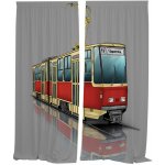 IMPAR Závěsy Tramvaj KT4 (Rozměr : 140x250, Materiál: Interlock) – Hledejceny.cz