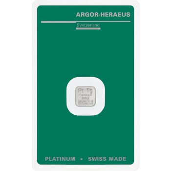 Argor-Heraeus platinový slitek 1 g