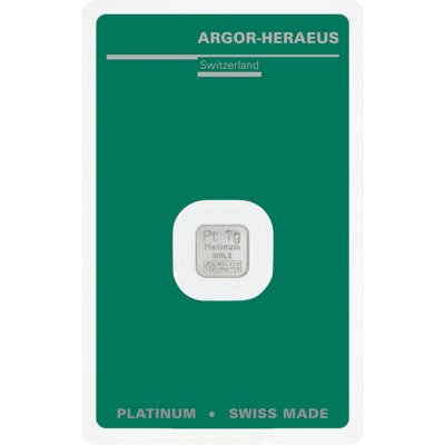 Argor-Heraeus platinový slitek 1 g – Hledejceny.cz
