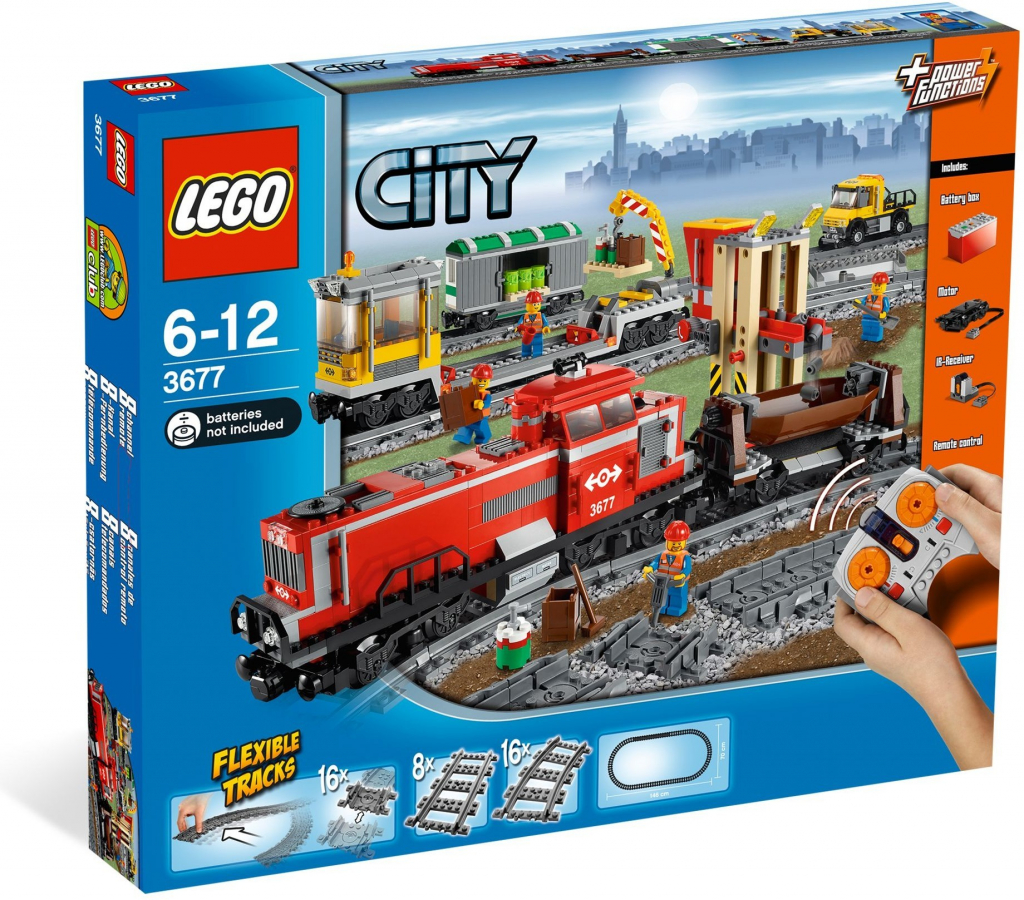 LEGO® City 3677 Červený nákladní vlak od 12 990 Kč - Heureka.cz