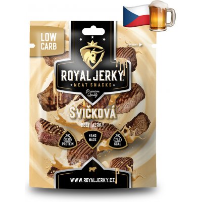 Royal Jerky Sušené Hovězí Svíčková 22 g – Zboží Dáma