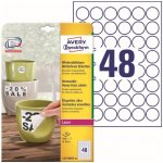 Avery Zweckform L4716REV-20 Odolné snímatelné etikety 30mm 960 ks bílá – Zboží Dáma