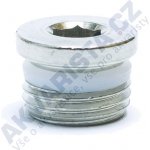 Camozzi záslepka 1/8 s teflonovým těsněním – Zbozi.Blesk.cz