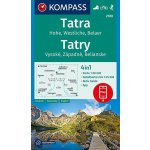 Kompass 2100 Tatry - Vysoké - Západné - Belianske - turistická mapa 4v1 – Hledejceny.cz