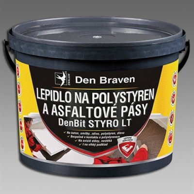DEN BRAVEN Lepidlo na polystyrén a asfaltové pásy DenBit STYRO LT 10kg – HobbyKompas.cz