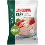 Topnatur Probio kaše Jahoda a bílá čokoláda 60 g – Zboží Dáma