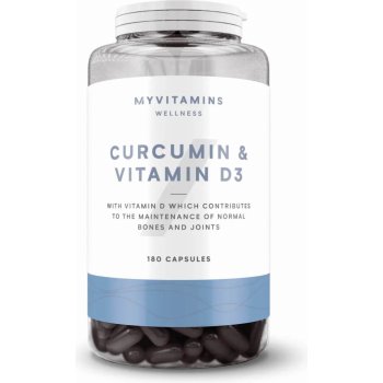 MyProtein Curcumin & Vitamin D3 60 kapslí od 222 Kč - Heureka.cz