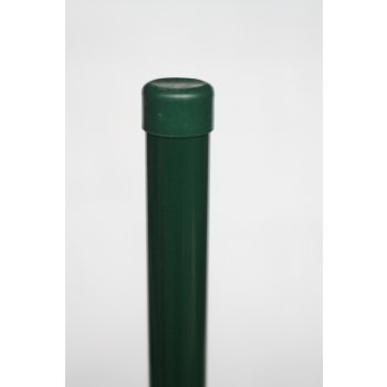Plotový sloupek zelený průměr 48 mm, výška 175 cm