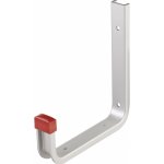 Nástěnný hák s U-profilem, nosnost 25 kg, 140 x 155 mm – Hledejceny.cz