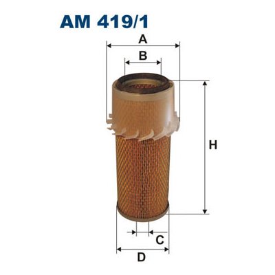 FILTRON Vzduchový filtr AM419/1 – Hledejceny.cz