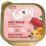 WOW Junior Dog Hovězí s dýní 150 g – Sleviste.cz