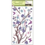 Room Deco A10089 Samolepící dekorace Větev s květy rozměry 69x32 cm – Zbozi.Blesk.cz