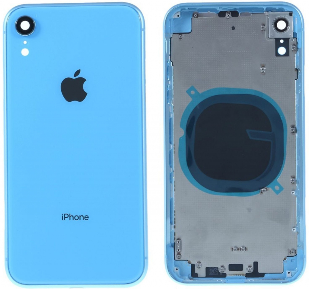 Kryt Apple iPhone XR zadní modrý