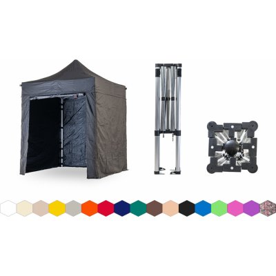TENTino SMALL HEXAGON 2x2 m 11A - ČERNÁ – Zboží Dáma