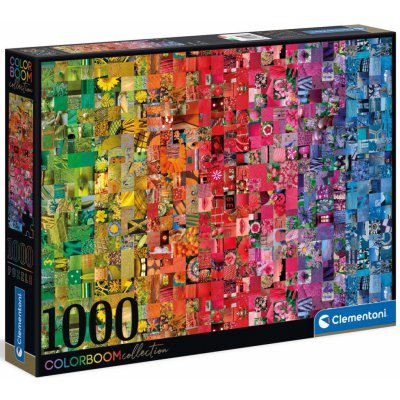 CLEMENTONI ColorBoom: Koláž 1000 dílků – Zboží Mobilmania