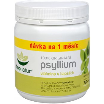 Topnatur Psyllium 200 kapslí + 50 kapslí