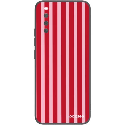 Picasee silikonový černý obal pro Sony Xperia 10 III Lines red – Zboží Živě