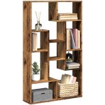 Knihovna kouřový dub 60x20x120 cm – Zbozi.Blesk.cz