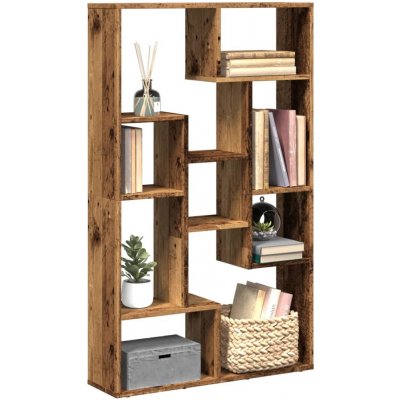 Knihovna kouřový dub 60x20x120 cm – Zbozi.Blesk.cz