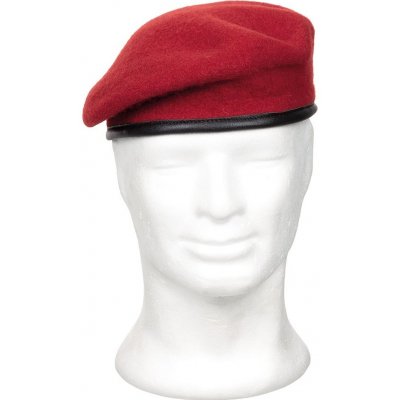 Baret COMMANDO korálově ČERVENÝ