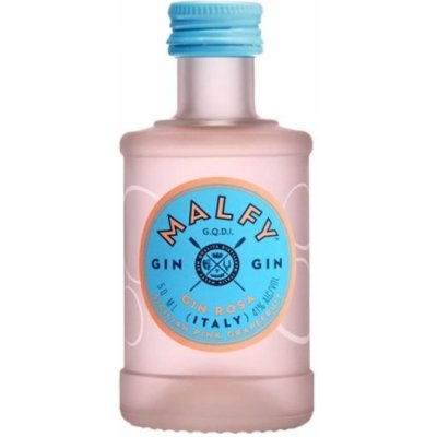 Malfy gin Rosa 41% 0,05 l (holá láhev) – Zboží Dáma
