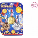 Medaile set 3 ks – Zbozi.Blesk.cz