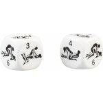 Kostky - kama sutra 2 bílé kostky – Zboží Dáma