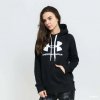 Dámská mikina Under Armor Rival Fleece Logo hoodie W 1356318 001