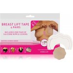 Bye Bra A-C neviditelná náplast na zvednutí prsou nude – Zboží Dáma