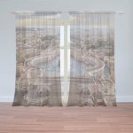 Sablio Záclony Řím Vatikán Svatopetrské náměstí: 2ks 150x250cm – Hledejceny.cz