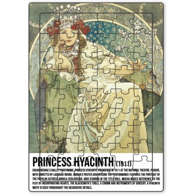 Puzzle Alfons Mucha - Princezna - Presco Group