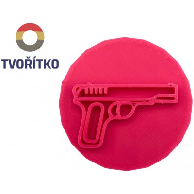 TVOŘÍTKO Zbraň Rozměr: 7 cm, + Vykrajovátko: Ne – Hledejceny.cz