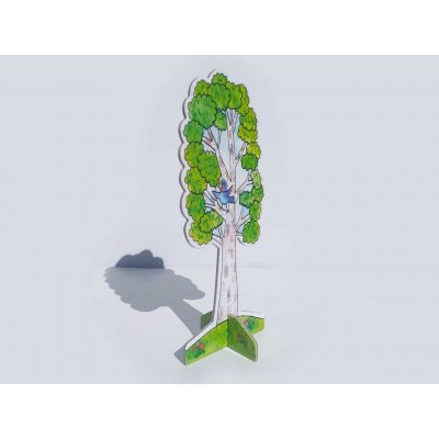 Marionetino bříza kulisa k loutkovému divadlu – Zbozi.Blesk.cz