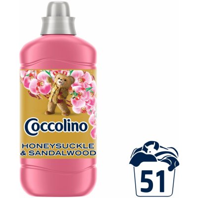 Coccolino aviváž Honeysuckle & Sandalwood 51 PD 1,275 l – Zboží Mobilmania