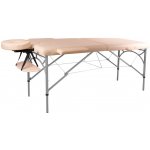 Insportline Masážní stůl Tamati 2-dílný hliníkový hnědá – Zboží Mobilmania