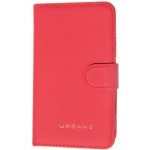 Pouzdro URBANE CASE BOOK UNI 4,6" 5,1" ČERVENÉ – Hledejceny.cz