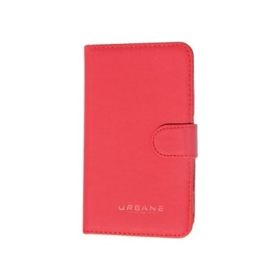 Pouzdro URBANE CASE BOOK UNI 4,6" 5,1" ČERVENÉ