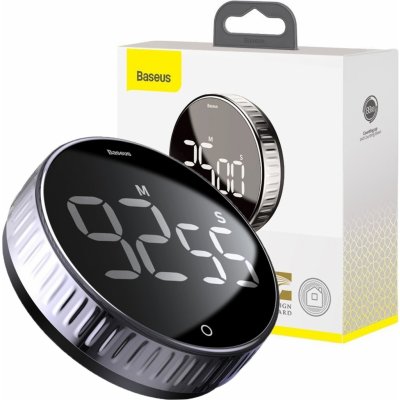 Baseus Heyo Rotační Časovač s Odpočtem Black ACDJS-01 – Zboží Dáma Baseus Heyo Rotační Časovač s Odpočtem Black ACDJS-01 – Zboží Dáma